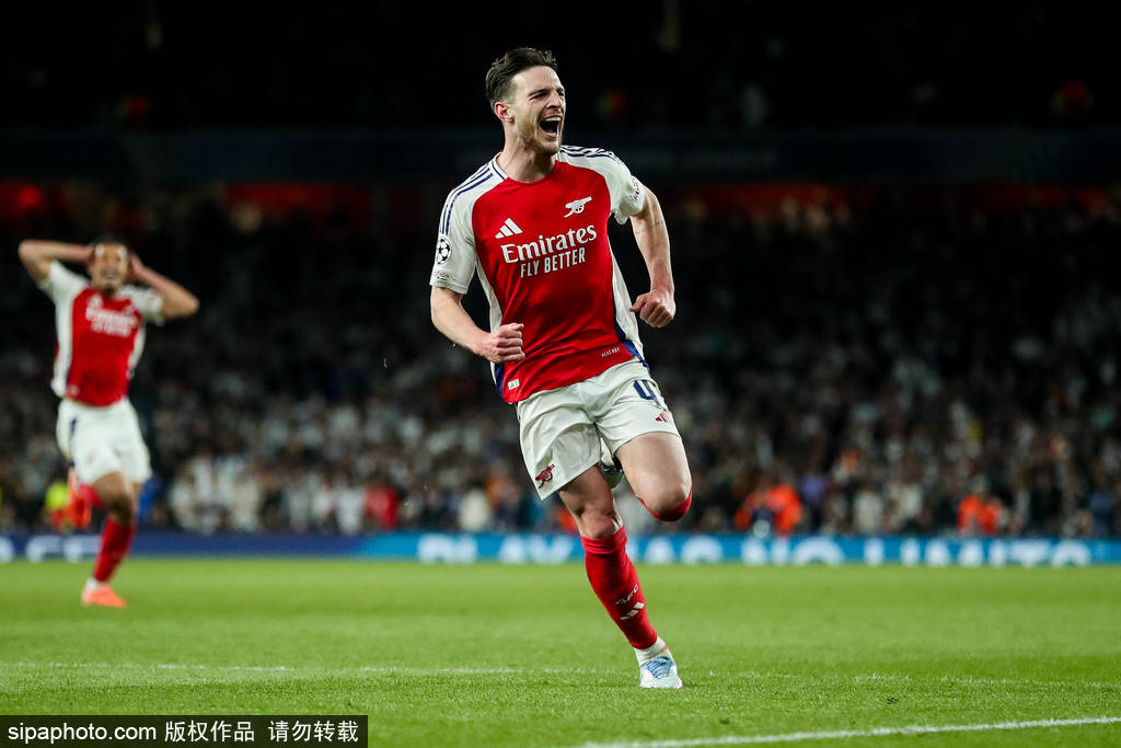 赖斯任意球双响夺MVP成欧冠淘汰赛第一人 自述两球心路